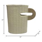 Sagebrook Home Ecomix 14" Vase With Handle - Thumbnail 7 of 7