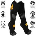 ActionHeat AA Cotton Battery Heated Knee High Hunting Socks - Thumbnail 3 of 12