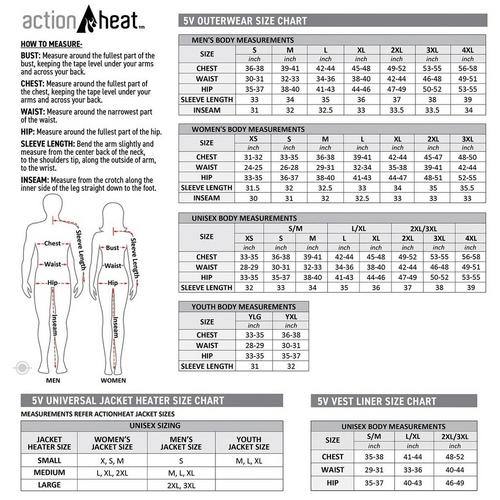 Men's ActionHeat 5V Heated Long Sleeve Base Layer - Primary Image