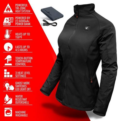 Women's ActionHeat 5V Battery Softshell Jacket - Primary Image