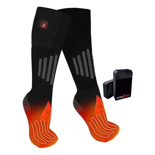 ActionHeat 5V Wool Battery Heated Knee High Socks - Primary Image