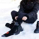 ActionHeat 5V Wool Battery Heated Knee High Socks - Thumbnail 4 of 10