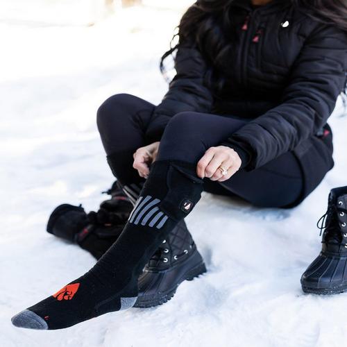 ActionHeat 5V Wool Battery Heated Knee High Socks - Primary Image