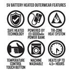 Men's ActionHeat 5V Heated Base Layer Pants - Thumbnail 13 of 15