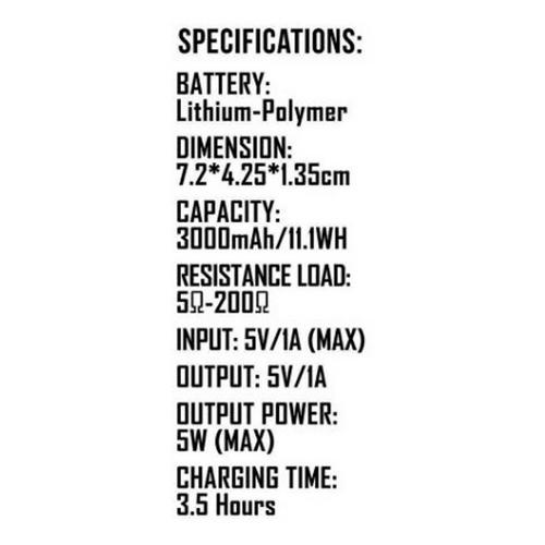 ActionHeat 5V 3000 Replacment 2 Pack Power Banks - Primary Image