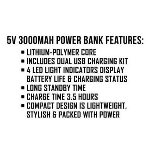 ActionHeat 5V 3000 Replacment 2 Pack Power Banks - Primary Image