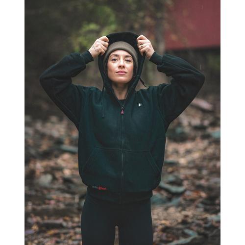 ActionHeat 5V Battery Full Zip Hoodie Hooded Fleece Jacket - Primary Image
