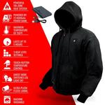 ActionHeat 5V Battery Full Zip Hoodie Hooded Fleece Jacket - Thumbnail 5 of 11