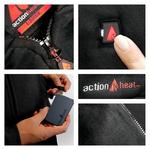 ActionHeat 5V Battery Full Zip Hoodie Hooded Fleece Jacket - Thumbnail 6 of 11