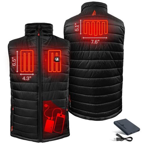 Men's ActionHeat 5V Battery Heated Puffer Vest - Primary Image