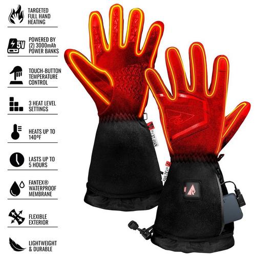 Women's ActionHeat 5V Featherweight Heated Heated Gloves - Primary Image