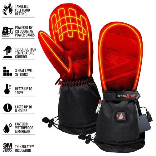 Women's ActionHeat 5V Battery Heated Mittens - Primary Image