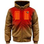 Men's ActionHeat 5V Battery Hooded Canvas Jacket - Thumbnail 1 of 15