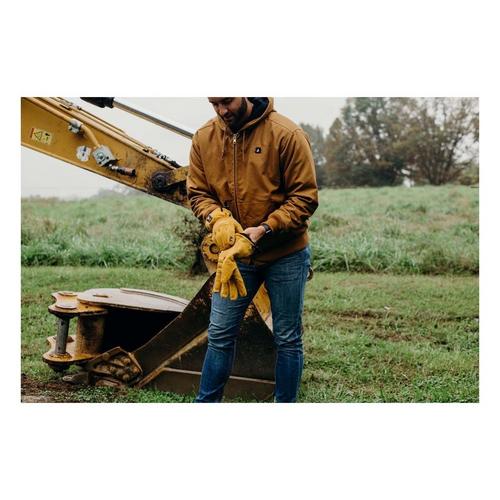 Men's ActionHeat 5V Battery Hooded Canvas Jacket - Primary Image