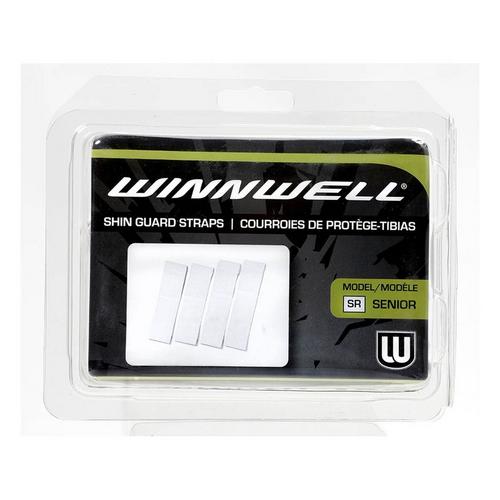 Junior Winnwell Shin Guard Straps - Black - Primary Image
