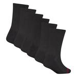 Big Kids' Jordan Legend 6 Pack Ankle Socks - Thumbnail 3 of 4