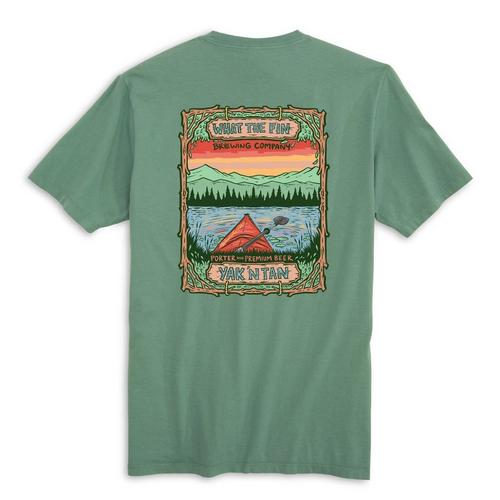 Men's What The Fin Yak N Tan T-Shirt - Primary Image