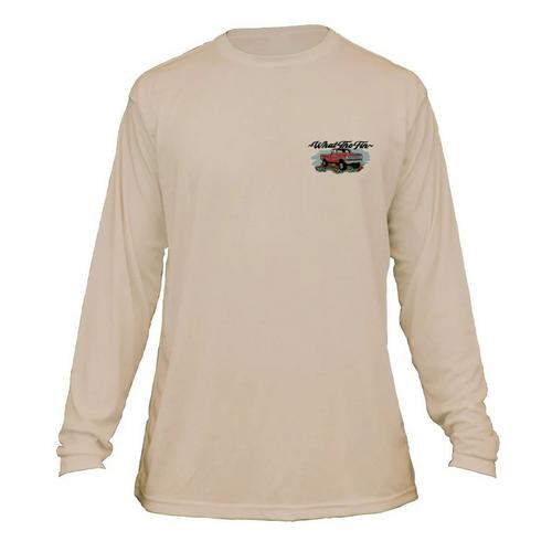 Men's What The Fin Fur Wheelin Performance Long Sleeve T-Shirt - Primary Image