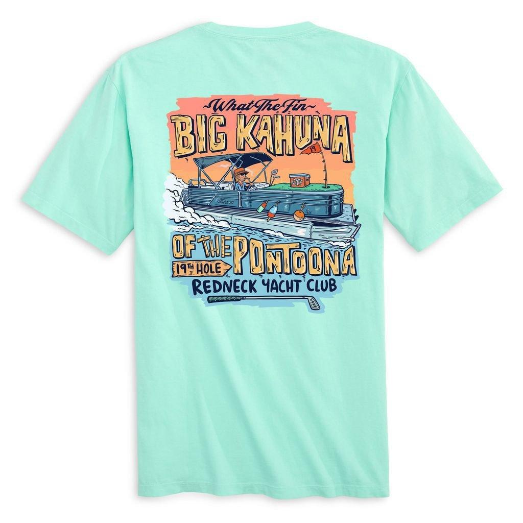Men's What The Fin Kahuna Pontoona T-Shirt - What The Fin