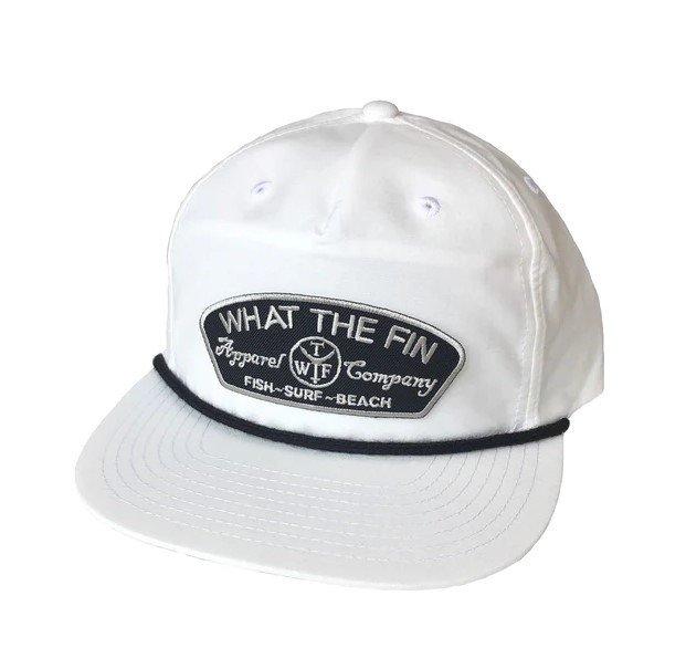 What The Fin Apparel Co Patch Captain Adjustable Hat - What The Fin
