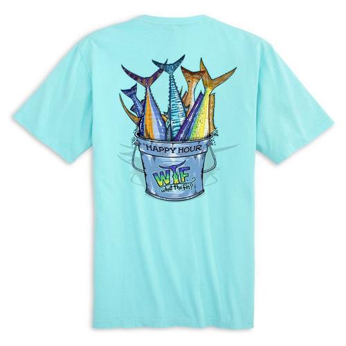 Men's What The Fin Happy Hour T-Shirt - Primary Image