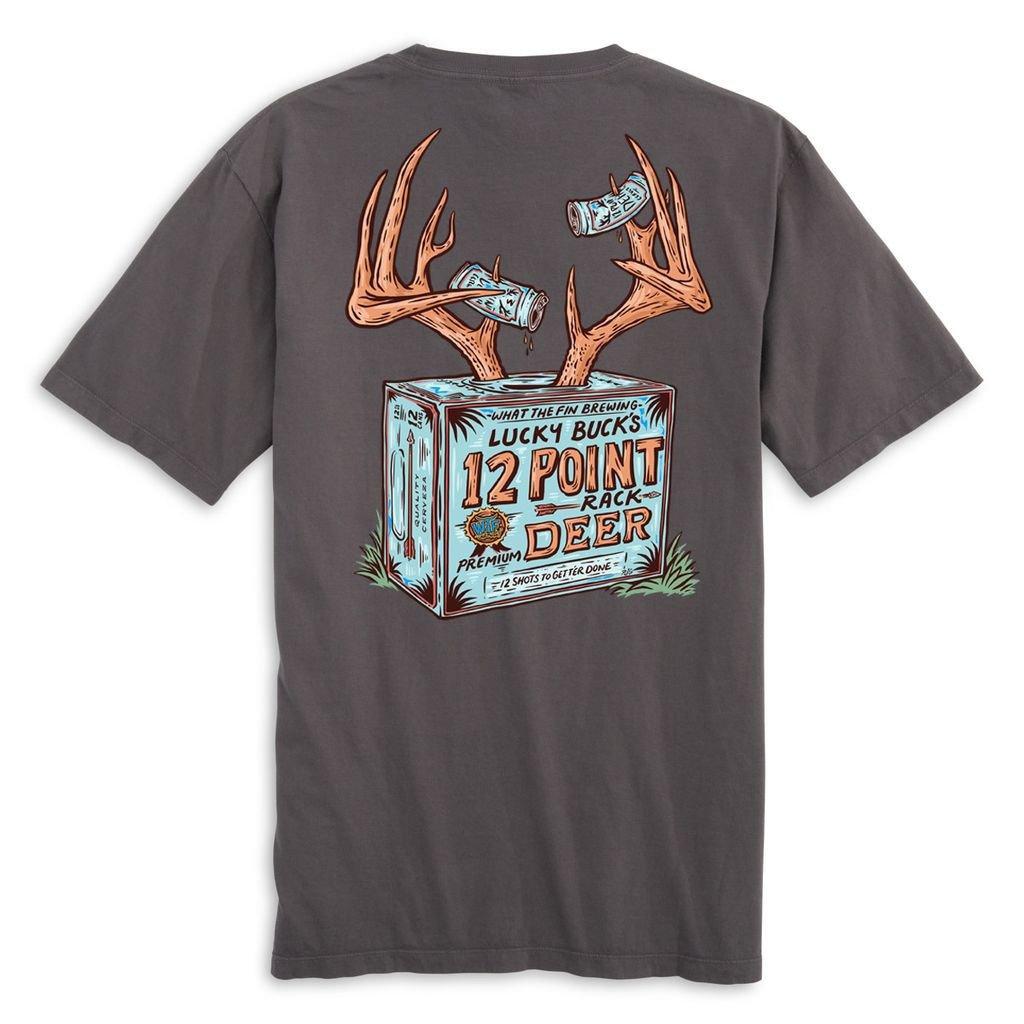 Men's What The Fin Lucky Bucks T-Shirt - What The Fin