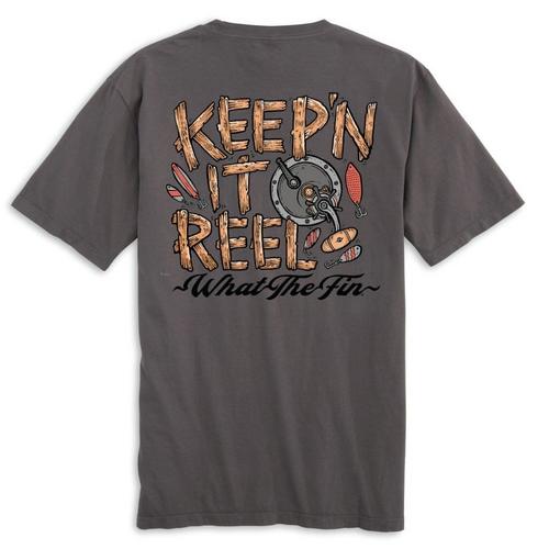 Men's What The Fin Keep'n It Reel T-Shirt - Primary Image