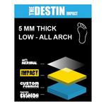 Men's Remind Insoles Destin Impact 5mm Low-All Arch Snowboard Boot Insoles - Thumbnail 5 of 7