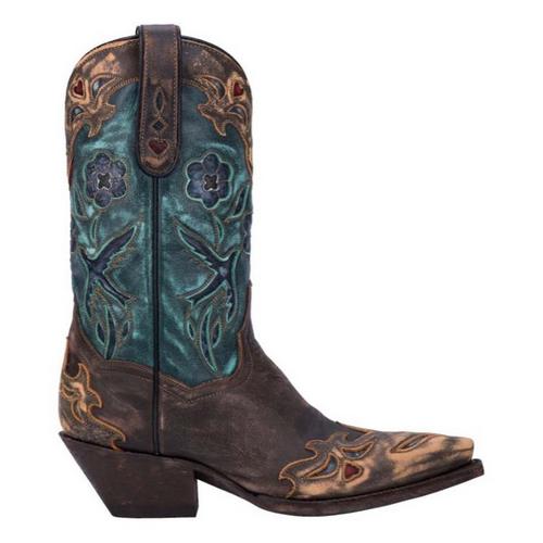 Women's Dan Post Vintage Bluebird Western Boots - Primary Image