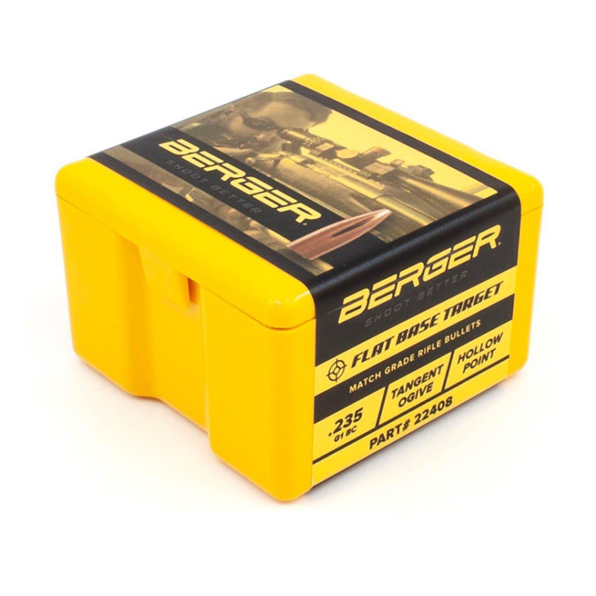Berger 22 Caliber Target Rifle Bullet - Berger