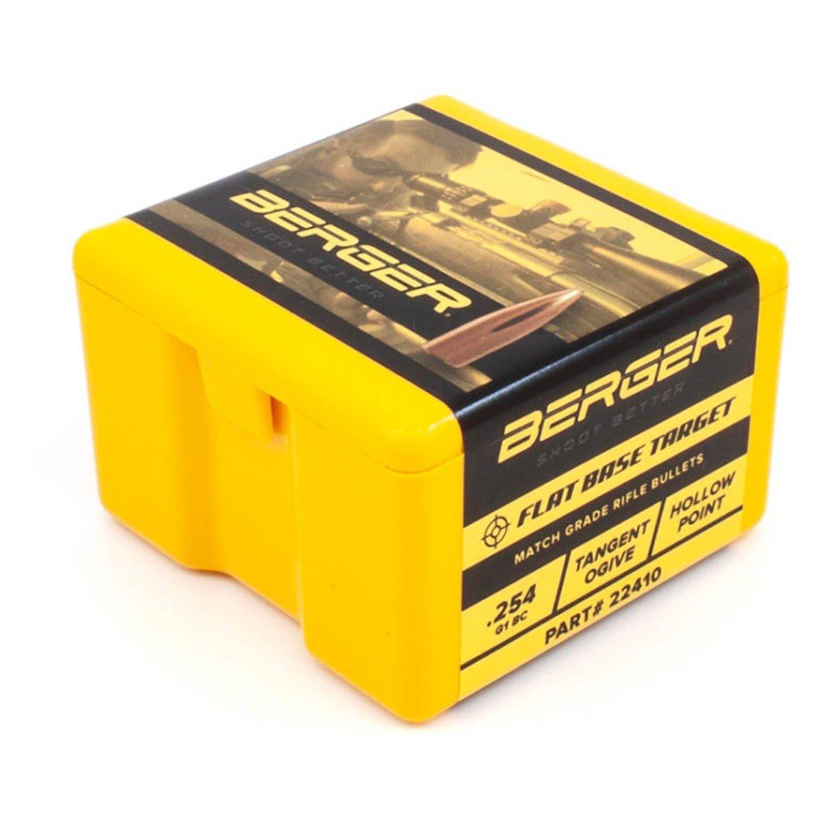 Berger 22 Caliber Target Rifle Bullet - Berger