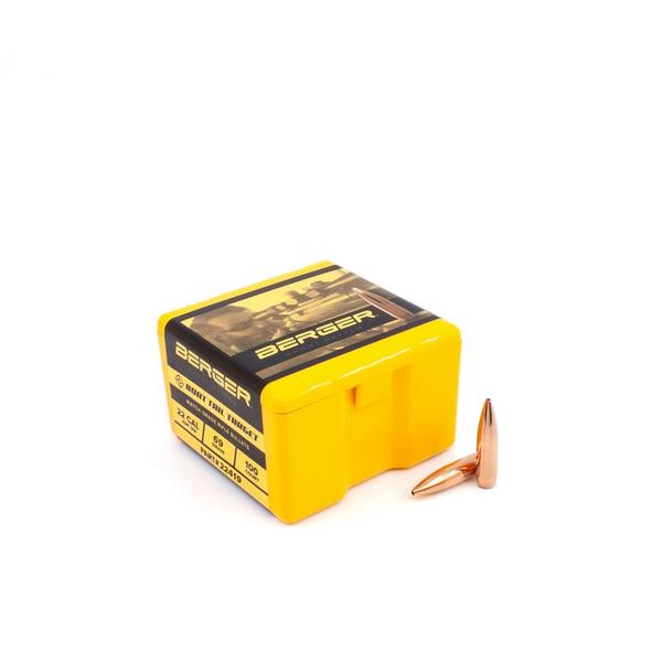 Berger 22 Caliber Target Rifle Bullet