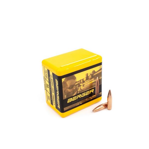 Berger 22 Caliber Target Rifle Bullet