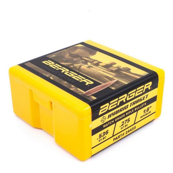 Berger Hybrid Target 26 Caliber Rifle Bullets