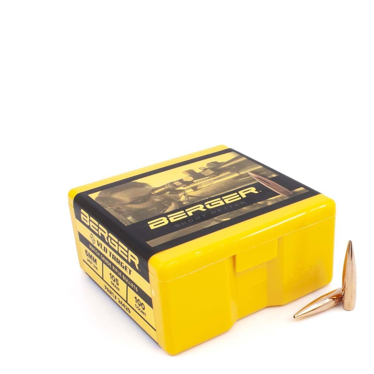 Berger (VLD) Target 22 Caliber Rifle Bullets