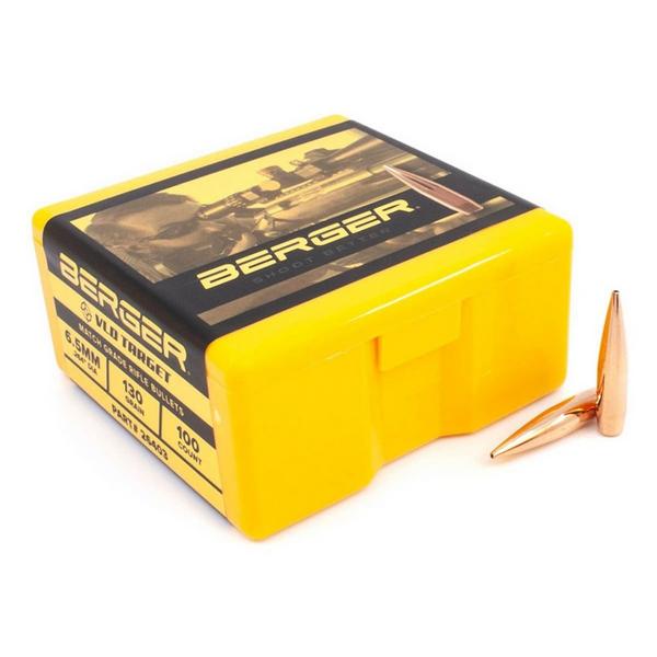 Berger (VLD) Target 26 Caliber Rifle Bullets