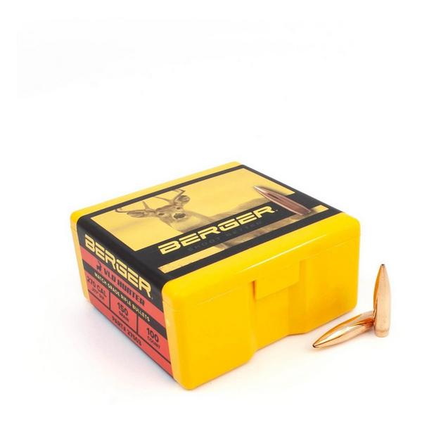 Berger Bullets Berger Match Grade Hunting VLD Hunter 24 Caliber  Rifle Bullets