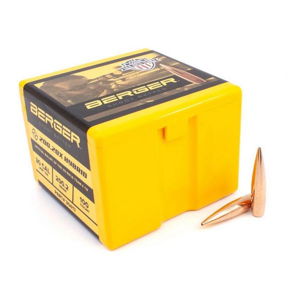 BERGER BULLETS Berger 200.20x Hybrid Target Rifle Bullets