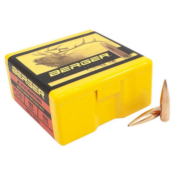 BERGER Bullets VLD Hunting Long Range Rifle Bullets