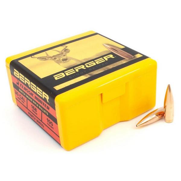 BERGER Classic Hybrid Hunter 30 Caliber Rifle Bullets
