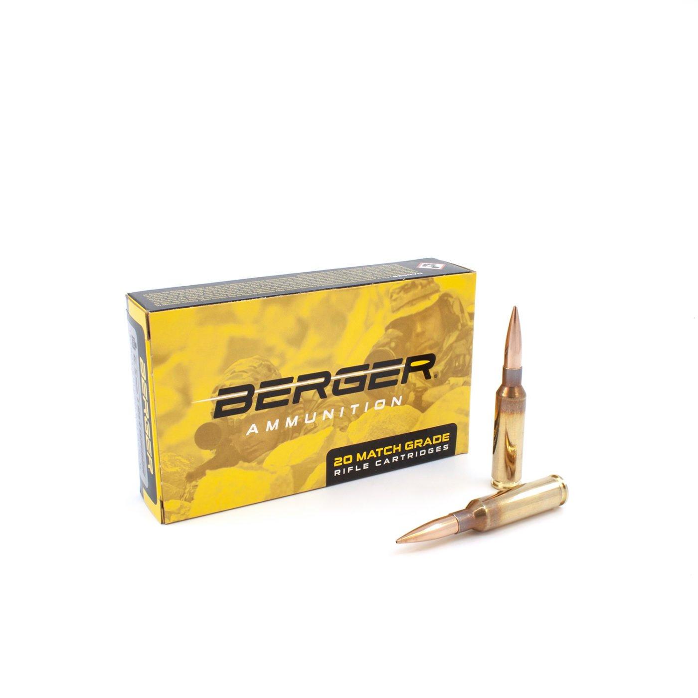 Berger Hybrid OTM Tactical 6.5 Creedmoor Rifle Ammunition 20 Round Box