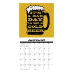 Willow Creek Press Beer Throughout The Years 2024 Wall Calendar - Thumbnail 3 of 5