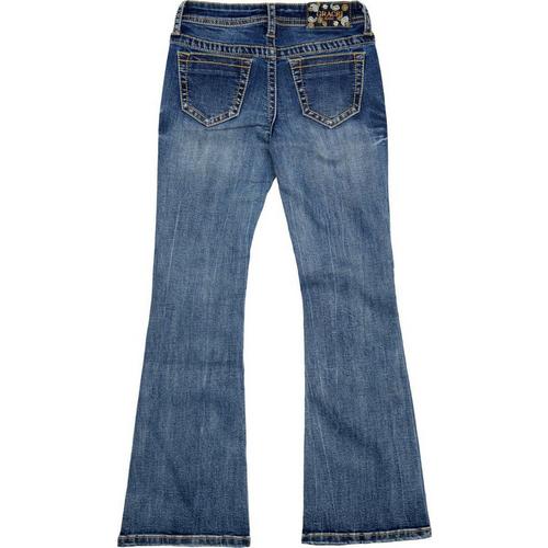 Girls' Grace In LA Solid Bootcut Jeans - Primary Image