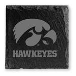 Timeless Etchings Iowa Hawkeyes Slate Coaster Set - Thumbnail 1 of 2