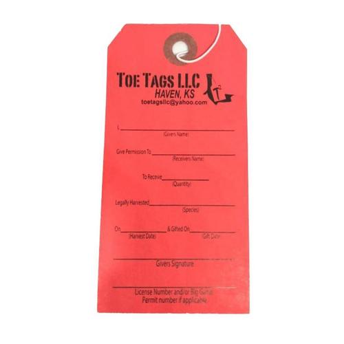 Toe Tags Gift Tags 25CT - Primary Image