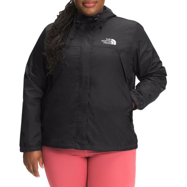 Women's The North Face Antora Rain Jacket 2X Plus Size TNF Black