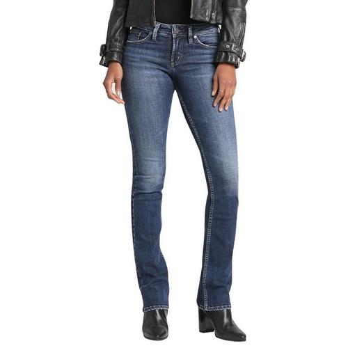 Women's Silver Jeans Co. Suki Slim Fit Bootcut Long Jeans - Primary Image