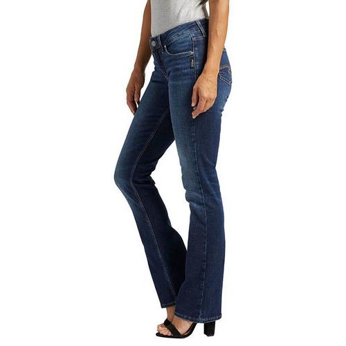 Women's Silver Jeans Co. Suki Slim Fit Bootcut Long Jeans - Primary Image