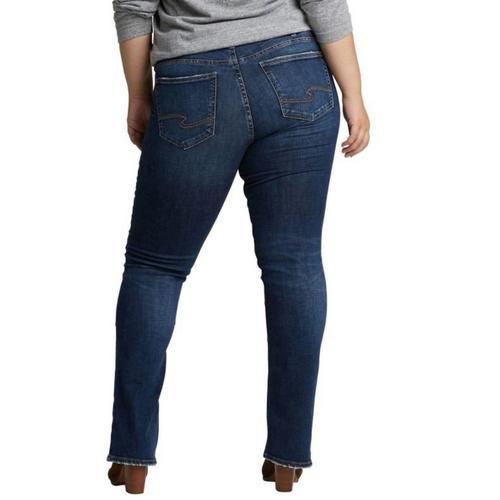 Women's Silver Jeans Co. Plus Size High Note Suki Slim Fit Bootcut Long Jeans - Primary Image