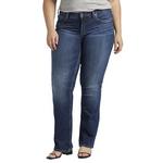 Women's Silver Jeans Co. Plus Size High Note Suki Slim Fit Bootcut Long Jeans - Thumbnail 3 of 5